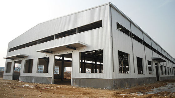 Estrutura de aço em ângulo Edifício de armazém Edifícios pré-fabricados de armazém