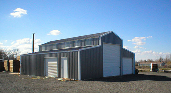 Q235 Q355B Estrutura de aço galvanizado pintado