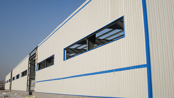 Construção rápida Edifícios de aço pré-projetados ISO9001 Edifícios de aço pré-fabricados