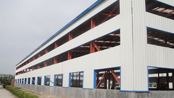 ASTM Construção de estruturas de aço Large Span Warehouse Workshop Q235 Q355B