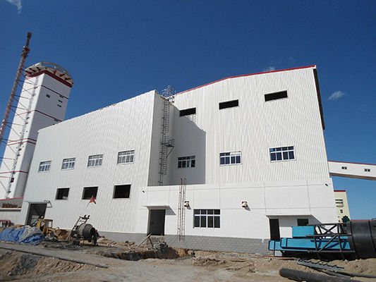 Construção de estruturas de aço pré-fabricadas