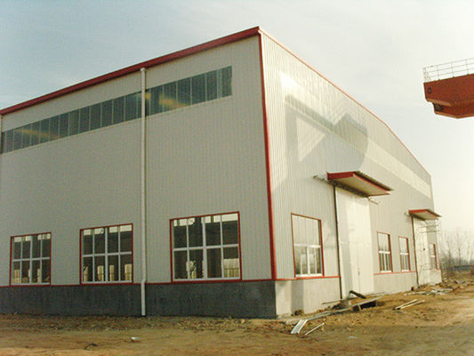 ISO9001 Construção de estruturas de aço de peso leve para uso industrial