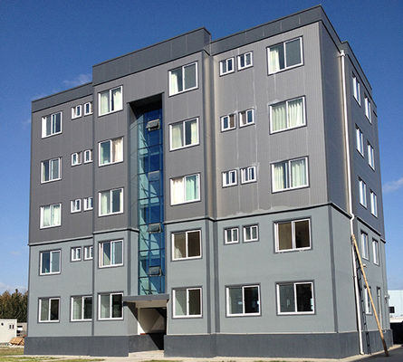 Estrutura de aço Edifício comercial Q355 Q235 Edifício comercial pré-fabricado