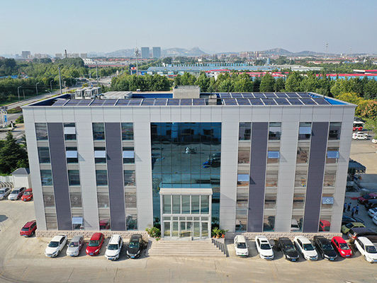 Edifício de Escritórios Comerciais Prefabricados Padrão Internacional Pintado / Galvanizado a Quente