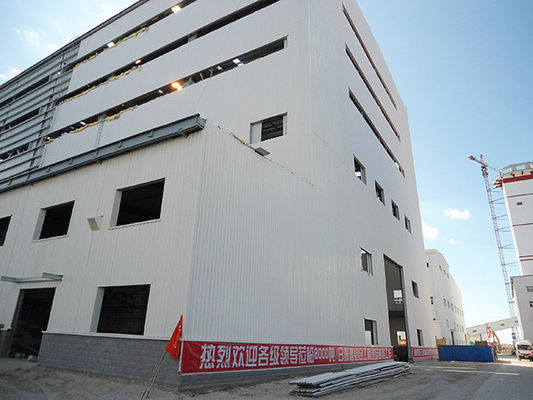 Estrutura de aço de construção pré-fabricada modular ecológica