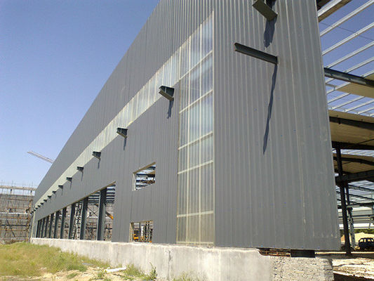 Fabrica de estruturas de aço pintadas Q235 Q355B Galvanizado a quente