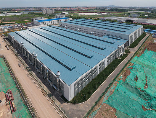 Construção de estruturas de aço sob medida para projetos de armazém e oficina