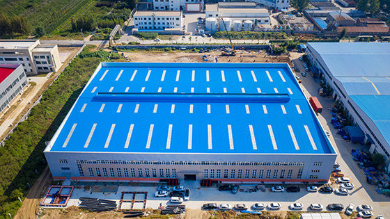 CE Edifícios pré-fabricados Oficina de metal pré-fabricado Q235B Q355B