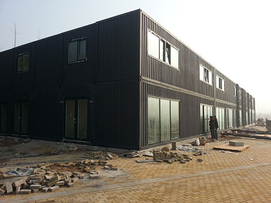 Supermercado Edifício comercial ISO9001 Edifícios de escritórios modulares pré-fabricados