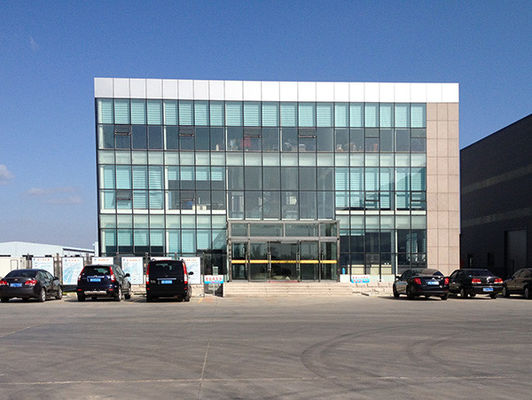 Edifícios comerciais de aço pré-fabricados duráveis Moderno ISO9001