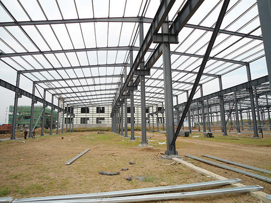 Oficina de armazém Estrutura de aço pesado CE EN1090 ISO9001