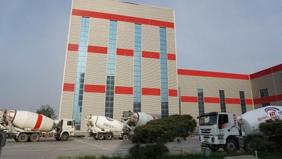 Construção de estruturas de aço personalizadas de alta resistência