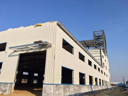 Edifício de estrutura de aço personalizado para projetos de armazém e oficina